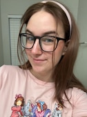 Alyssa P. - Black - rectangle - acetate