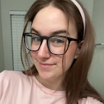 Alyssa P. - Black - rectangle - acetate