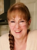 Diane W. - Floral - round - acetate