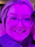Leonie H.  - Clear Purple - horn - acetate-metal