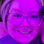 Leonie H. - Clear Purple - horn - acetate-metal