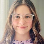 Amanda S. - Clear - square - plastic