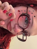 Rachel M. - Burgundy - oval - acetate