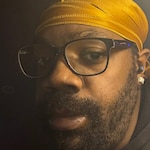 Lamar H. - Black - rectangle - acetate