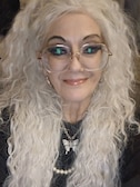 Melinda A - Golden - square - metal