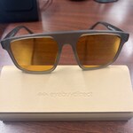 Juan R. - Frosted Gray - square - acetate