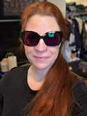Erin A. - Black - horn - plastic