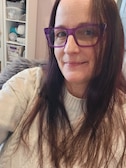 Heather C. - Crystal Purple - horn - acetate