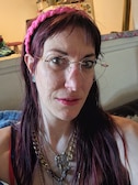 Sarah S. - Silver - heart - metal