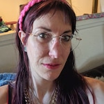 Sarah S. - Silver - heart - metal