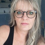 Cynthia L. - Black - round - acetate