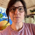 Kirsten L. - Tortoise - round - acetate