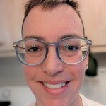 Josiane T. - Clear Blue - round - plastic-metal