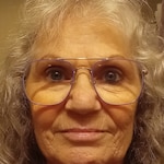 Rebecca W. - Purple & Gold - aviator - metal