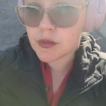 Jennifer B. - Clear Pink - rectangle - acetate