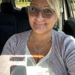 Karen S. - Crystal Gray - rectangle - acetate