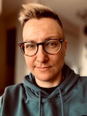 Hudson M. - Warm Tortoise - round - acetate