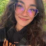 Samantha - Gold - horn - titanium