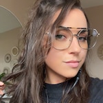 Kelly W. - Golden - aviator - metal