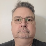 Jeff B. - Bronze - round - titanium
