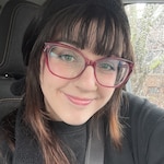 Alyssa L. - Clear Burgundy - horn - acetate