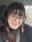 Alyssa L. - Clear Burgundy - horn - acetate