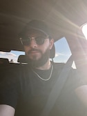 Wissam - Black - browline - acetate-metal