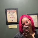 Jamila G. - Pink - heart - acetate