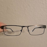 Gustavo C. - Navy - rectangle - plastic