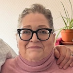 Karen E. - Black - square - acetate