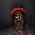Anthony S. - Shiny Black - square - plastic
