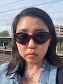 Michelle K. - Tortoise & Red - horn - acetate