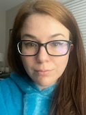 Carrie W. - Black - rectangle - acetate