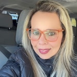 Danielly M. - Clear Brown - square - plastic