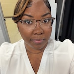 Ashley J. - Brown - rectangle - metal