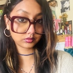 Lauren V. S. - Burgundy - square - acetate