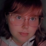 Ann M. L. S. - Clear Pink - rectangle - acetate