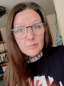 Sabrina C. - Matte Black - square - metal