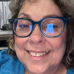 Marcia C. - Iridescent Dark Green - square - acetate
