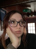 Giselle V. - Black - rectangle - acetate