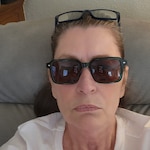 Denise M. - Crystal Dark Green - square - acetate