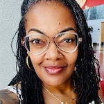 Tamara M. - Clear Brown - aviator - acetate