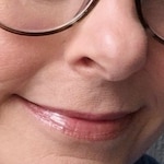 Kristina S. - Striped - oval - acetate