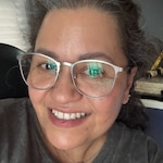 Elaine - Silver - square - metal