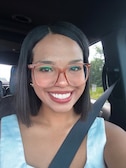 Sabrina J. - Brown - square - plastic