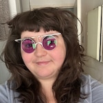 Amanda L. B. - Light Gold - aviator - metal