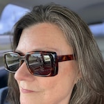 Sherry H. - Tortoise - rectangle - acetate