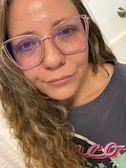 Jacklyn B. - Clear Champagne Rose Gold - horn - acetate