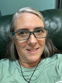 Jen M. - Matte Green - rectangle - plastic