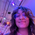 Jessica K. - Golden - aviator - metal